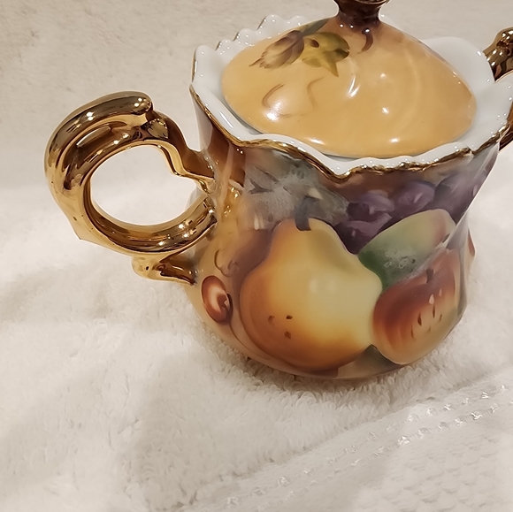 Sugar Dish and Cream Pitcher Lancaster Hanley England vintage - Picture 9 of 15